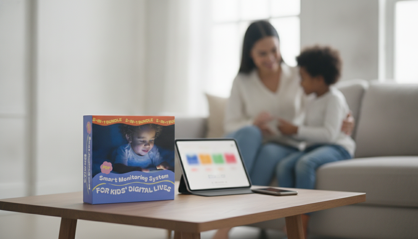 5-in-1 Smart Monitoring Bundle for Kids’ Digital Safety