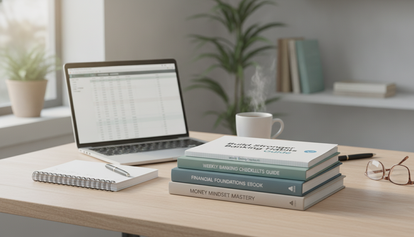 Build Stronger Banking Habits With Weekly Checklists