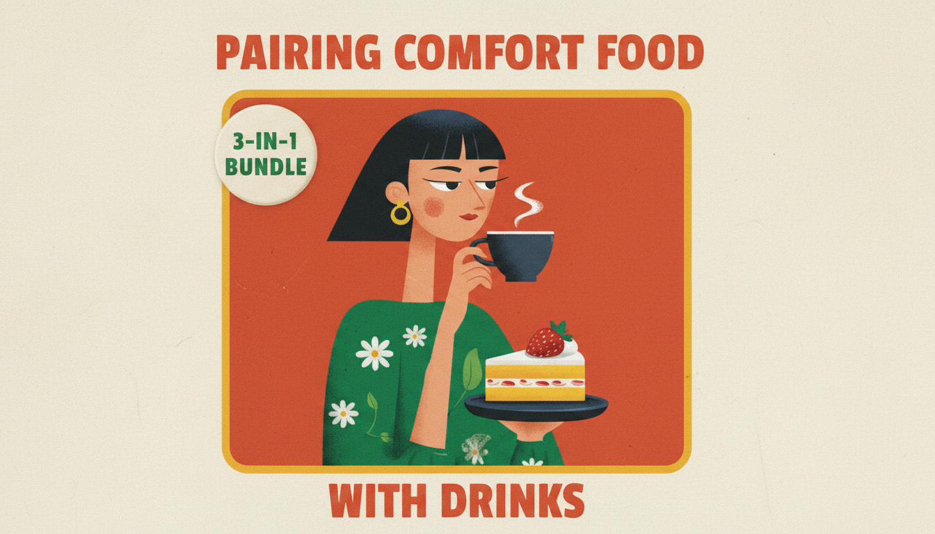 Comfort Food Drink Pairings: Easy Map + Hosting Checklists