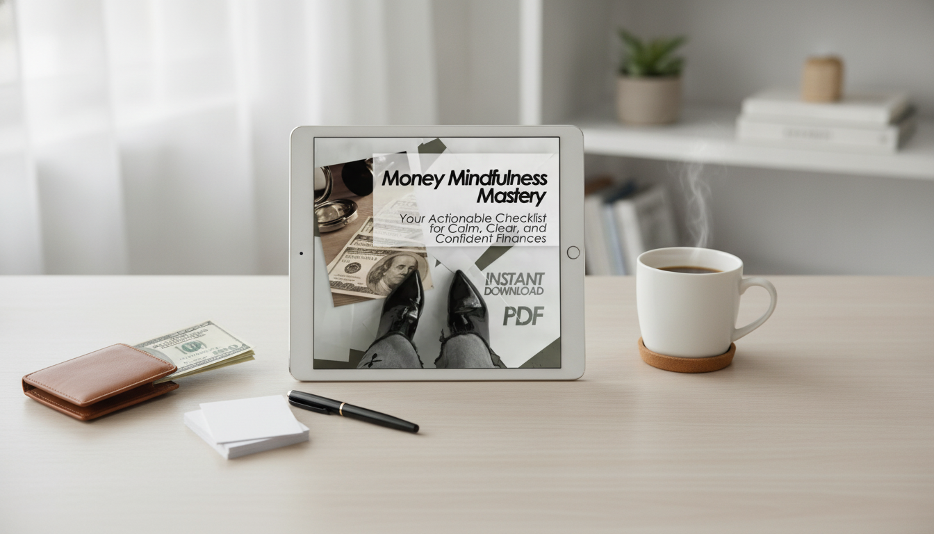 Money Mindfulness Checklist: Calm, Confident Finances