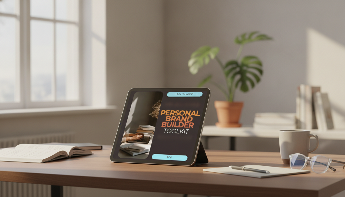 Personal Brand Builder Toolkit: 5-in-1 Online Bundle