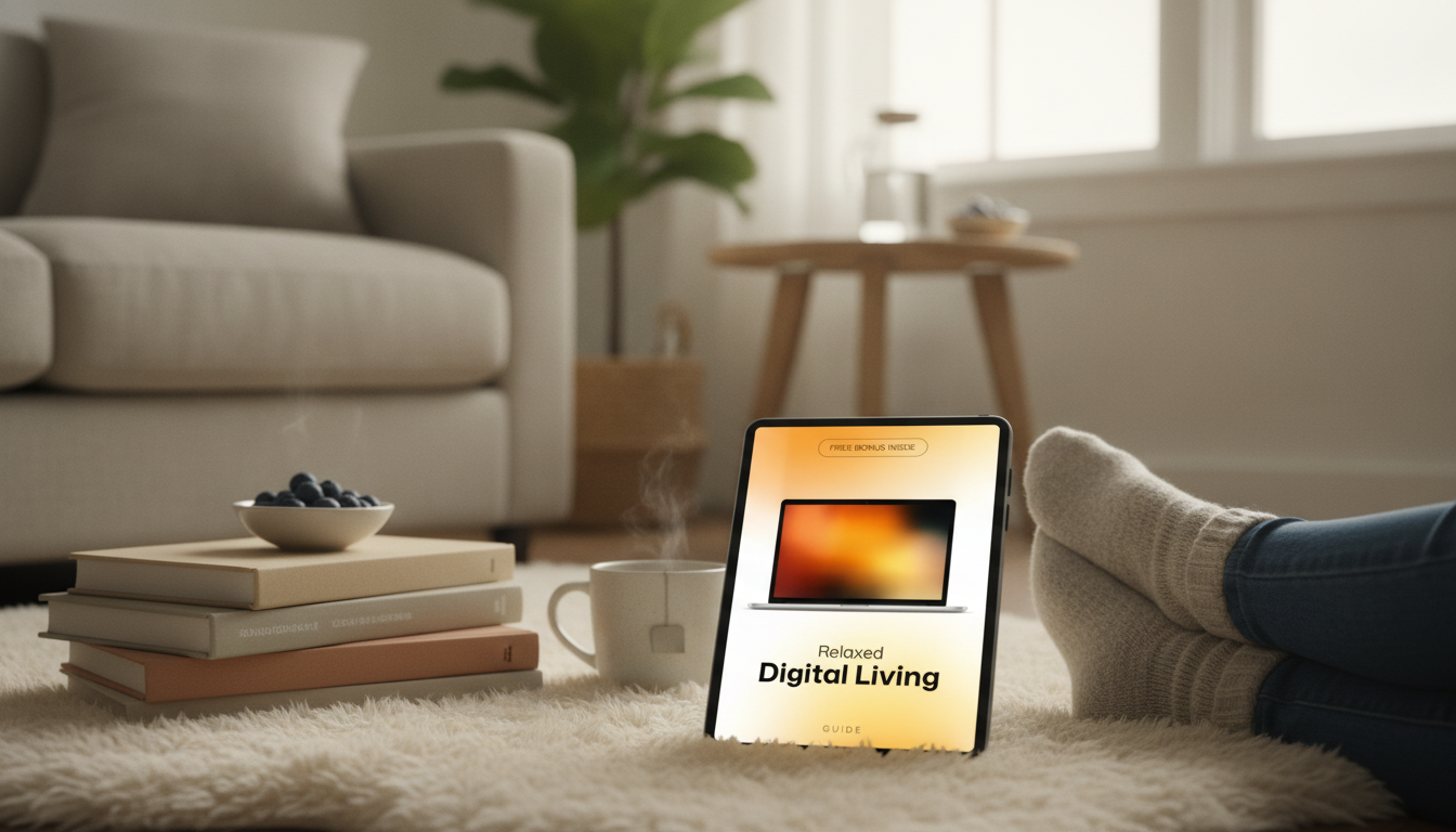 Relaxed Digital Living: 7-Day Reset for Screen Calm