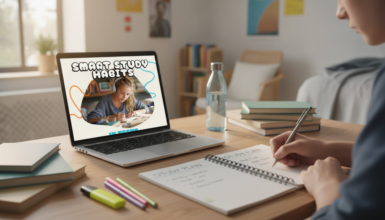 Smart Study Habits for Teens: Printable Plan + Tools