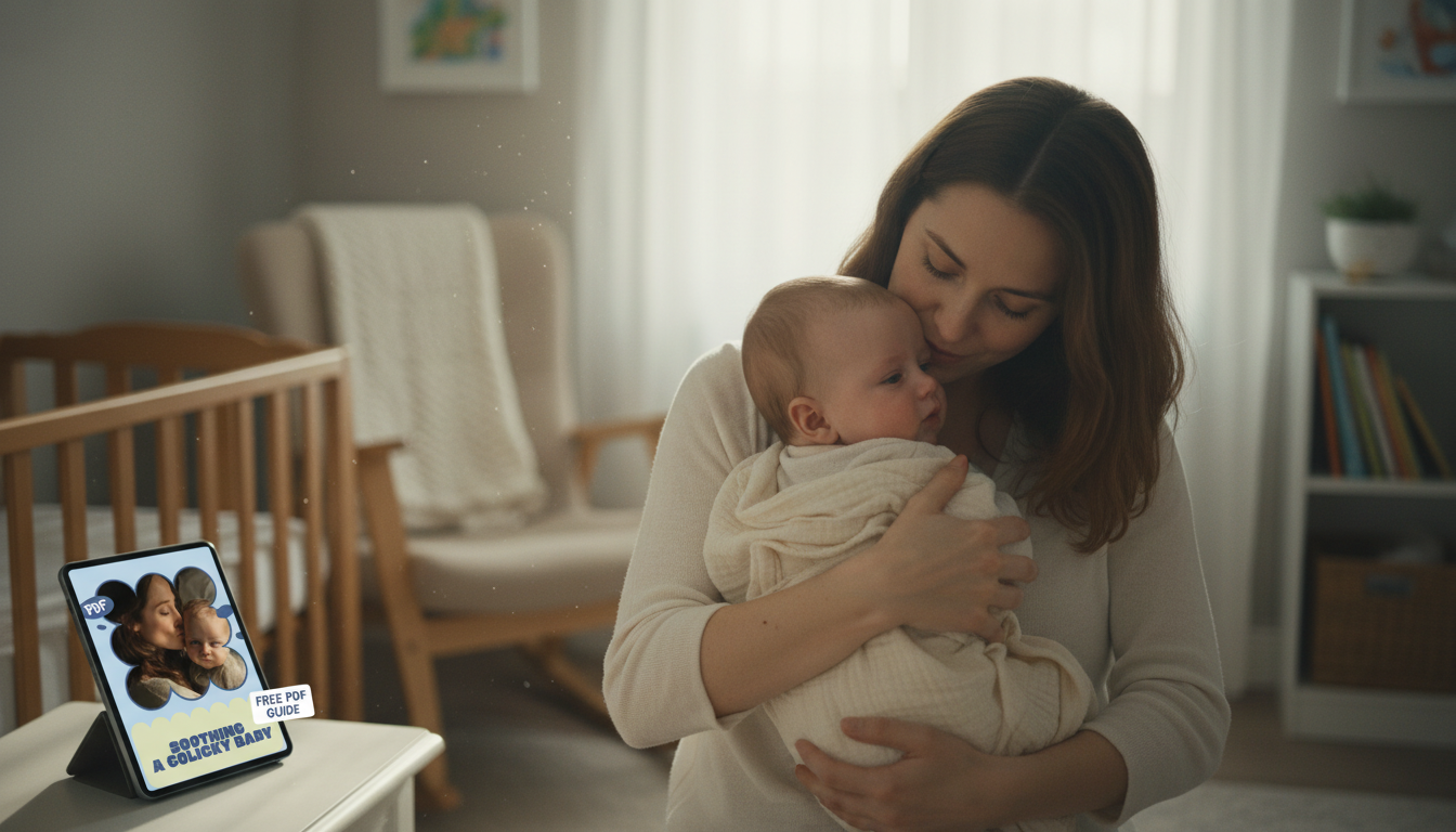 Help a Colicky Baby Sleep at Night: Calming Routine Tips