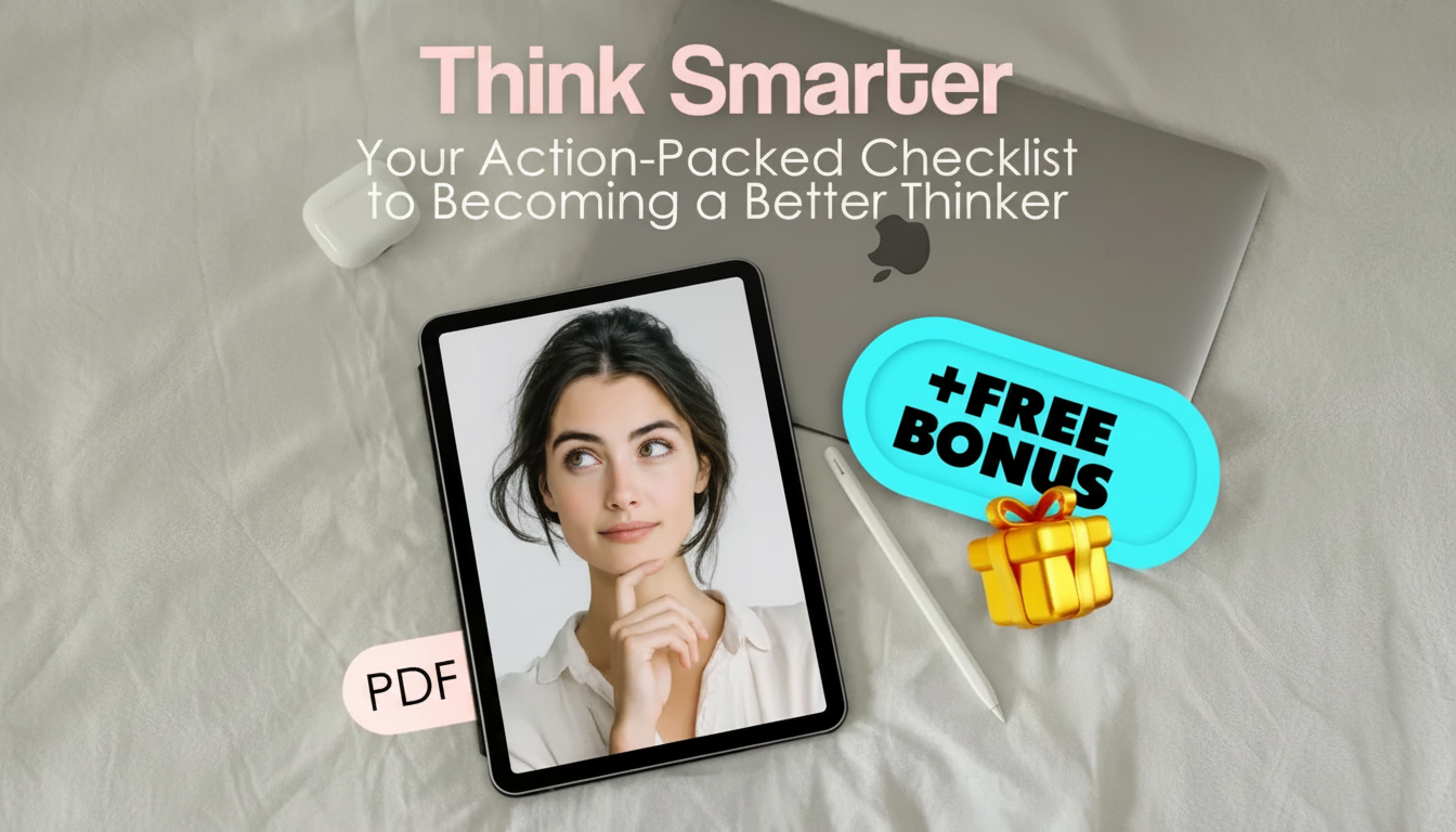 How to Become a Better Thinker: A Simple Checklist